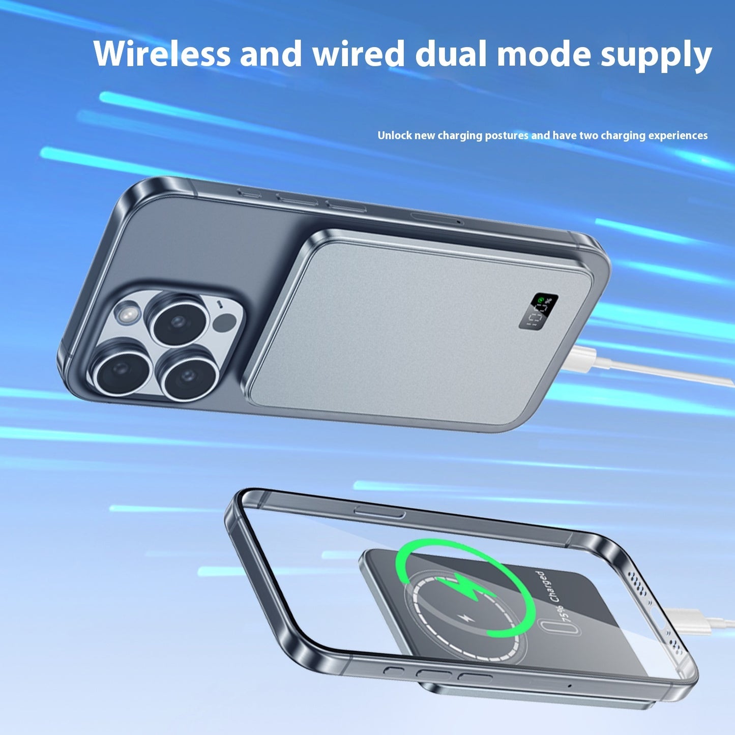 MagSnap™ 3-in-1 Magnetic Power Bank
